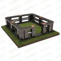 Цоколь на могилу 22404