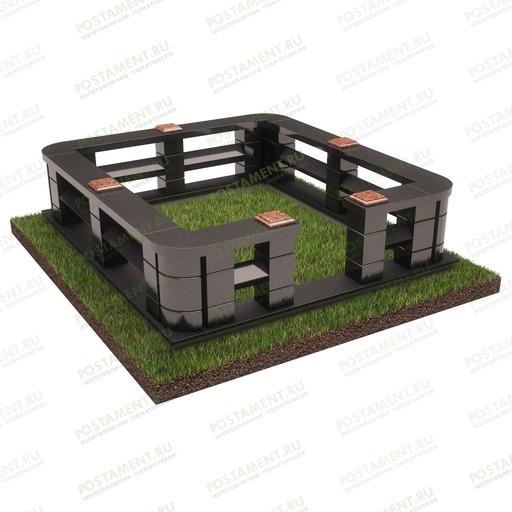 Цоколь на могилу 22404