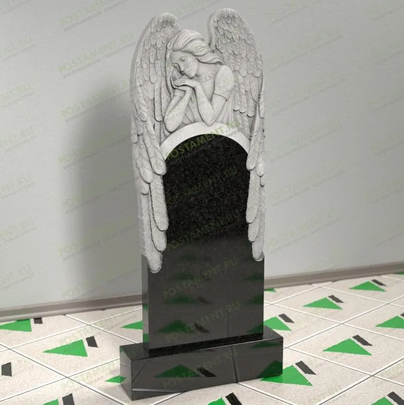 Памятник с ангелом на могилу 14144