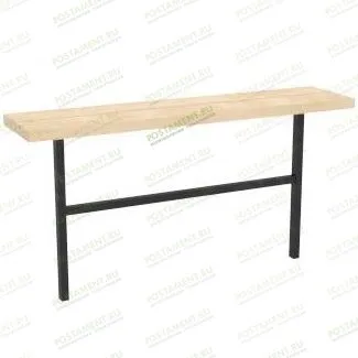 Классическая скамейка без спинки на могилу 50116