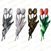 Тюльпаны из искусственного мрамора 82220