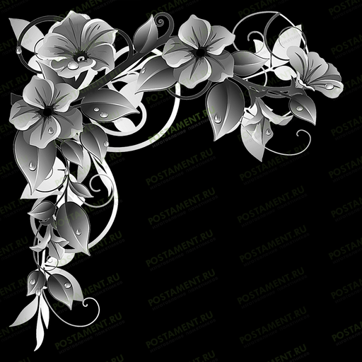 полевые цветы уголок на памятник