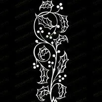 Веточка с цветами 95029