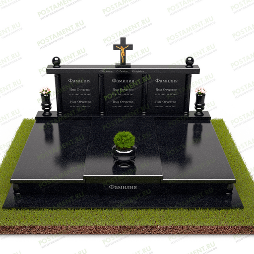 Эксклюзивный комплекс с высоким надгробием 18866