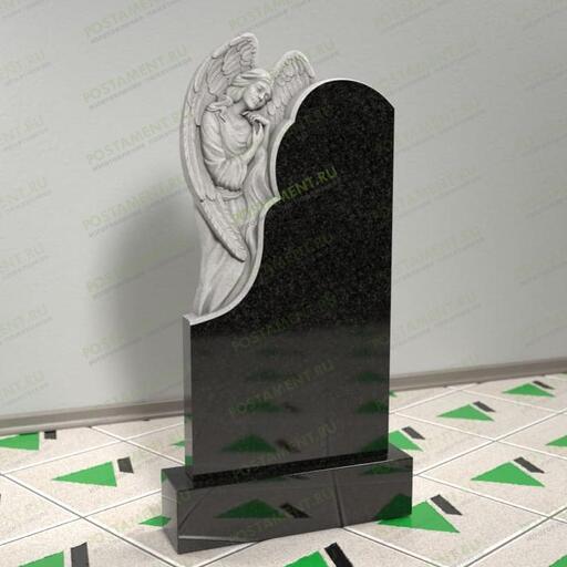 Памятник с ангелом на могилу 14119