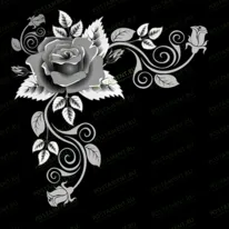 Виньетка с розами 96039
