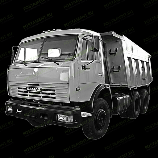 Самосвал на памятник для гравировки