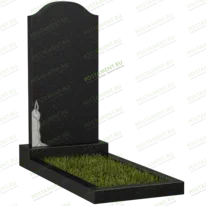 Памятник на могилу с резной свечой № 10706