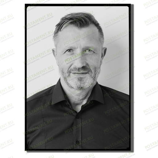 Портрет на металле на памятник 91876