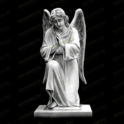 Молящийся ангел на памятник 
