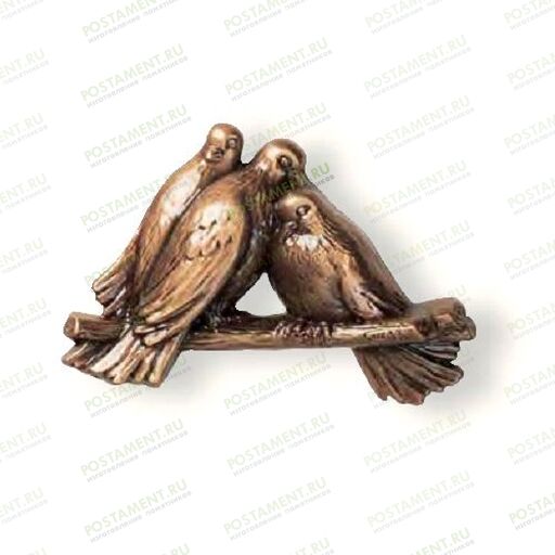 Бронзовые голуби на памятник 82078