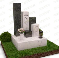 Мемориальный комплекс со столбами № 18886