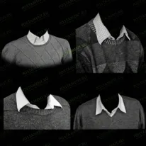 Кофта с рубашкой 91522