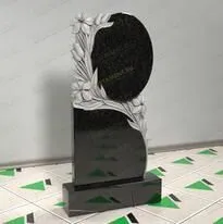 Памятник с лилиями № 12655