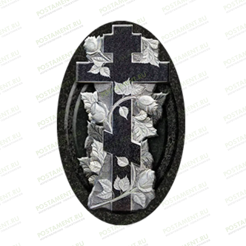 Крест из керамики на памятник 91994