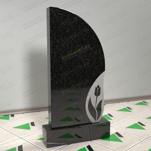 Памятник с тюльпаном на могилу 10209