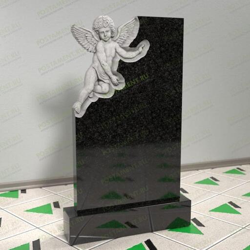 Памятник с ангелочком на могилу 13912