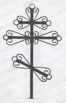 Крест металлический 92312
