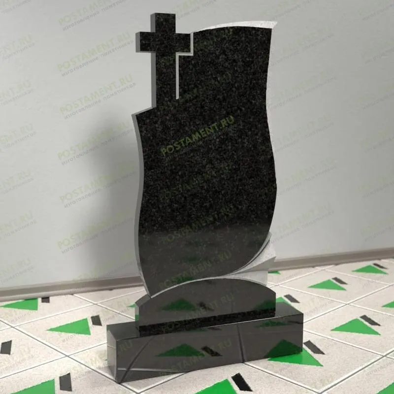 Памятник с крестом на могилу 11334
