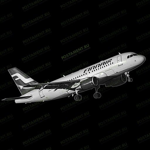 Самолет для гравировки на памятник