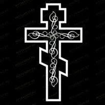 Крест с узором 93048