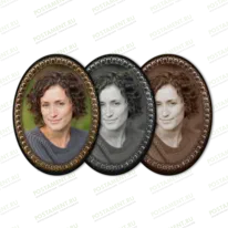 Керамика овальная на памятник 91809