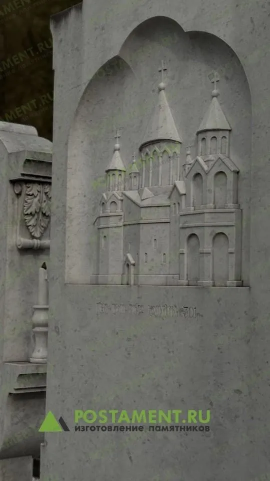 Барельеф церкви