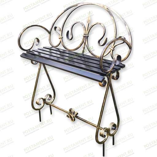 Лавочка кованая на могилу 50114