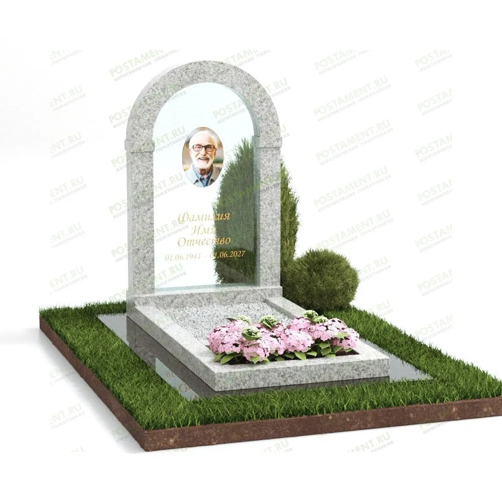 Памятник со стеклом 18902