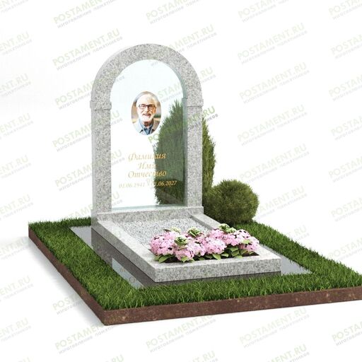 Памятник со стеклом 18902