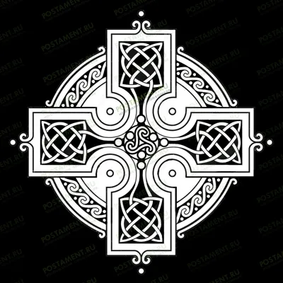 Кельтский крест на памятник 93037