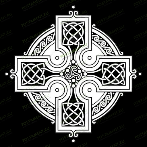 Кельтский крест на памятник 93037