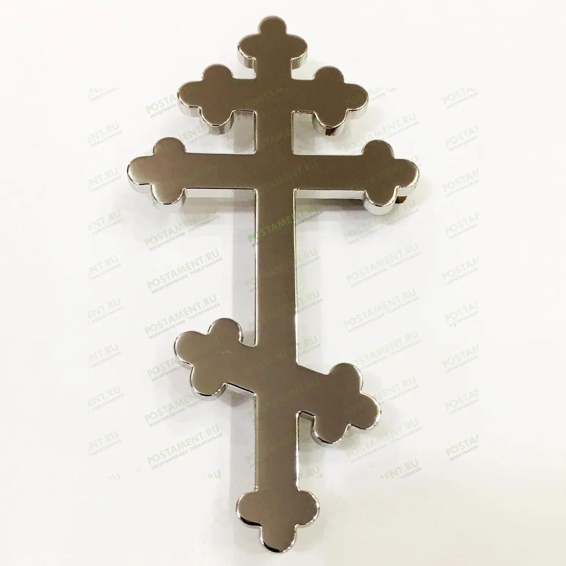 Крест из нержавеющей стали на памятник 82196