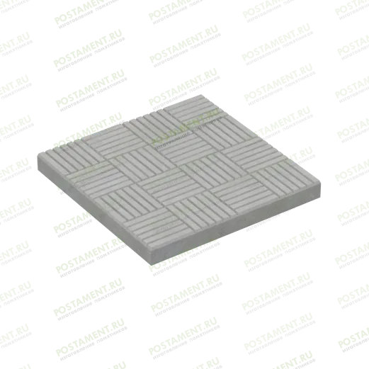 Мощение могилы тротуарной плиткой 60008