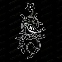 Виньетка с птичкой 96030