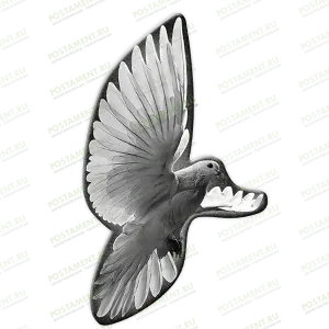 Голубь из керамики на памятник 91955