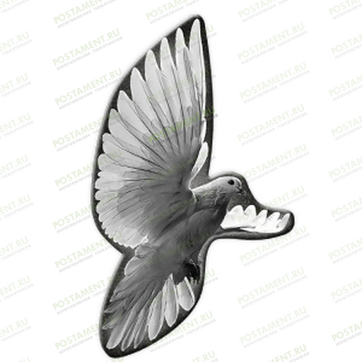 Голубь из керамики на памятник 91955