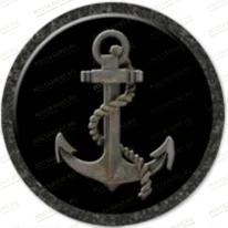 Значок с якорем на памятник 91939