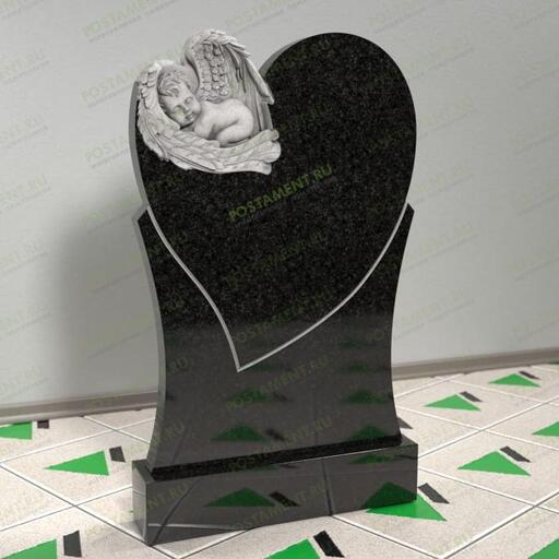 Памятник с ангелом детский 13908