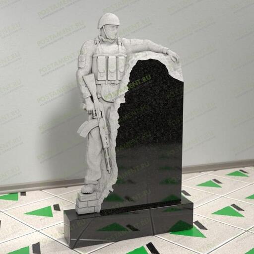 Скульптура военного на могилу 13130