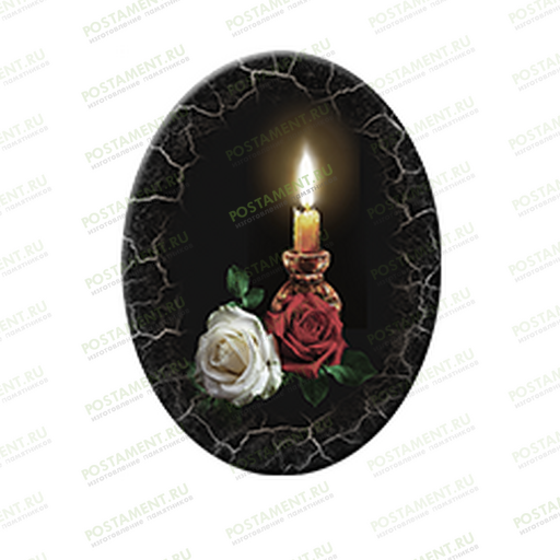 Свеча из керамики на памятник 91984