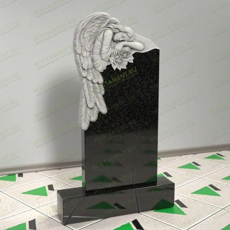 Памятник с ангелом на могилу 13608