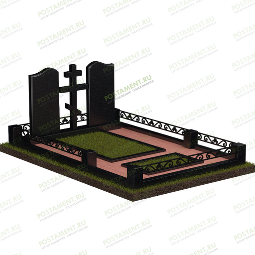 Мемориальный комплекс с крестом № 18805