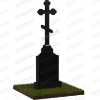 Голгофа с шестиконечным крестом № 18702