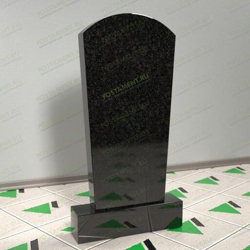 Скошенный памятник на могилу