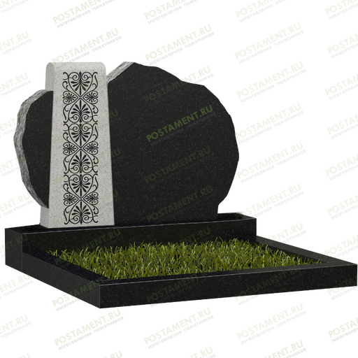 Европейский памятник с орнаментом