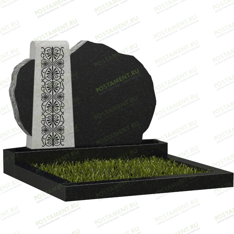 Европейский памятник с орнаментом