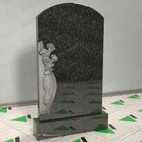 Памятник с гвоздиками № 12663