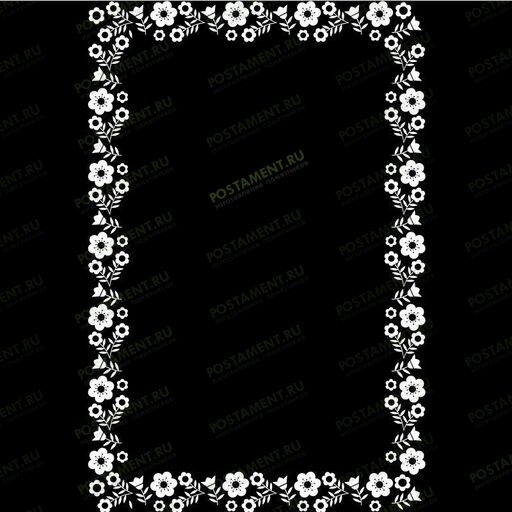 Рамка на памятник гравировка 91208