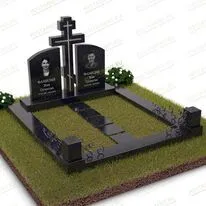 Мемориальный комплекс с православным крестом № 18829